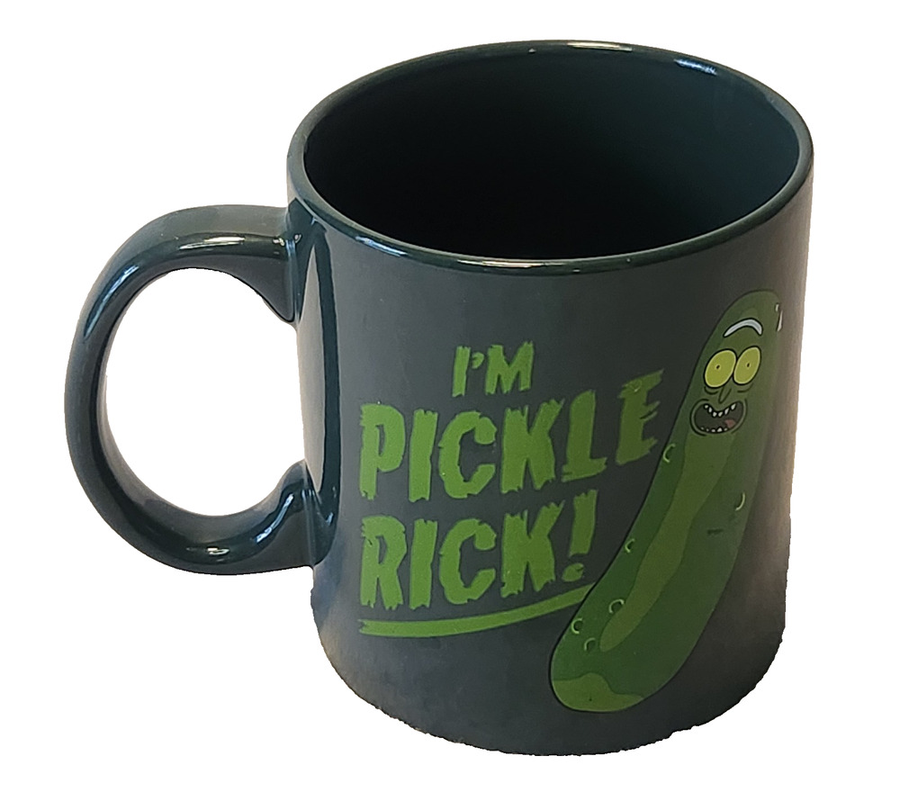 Pickle Rick Green Coffee Mug Rick & Morty Adult Swim Large 20oz